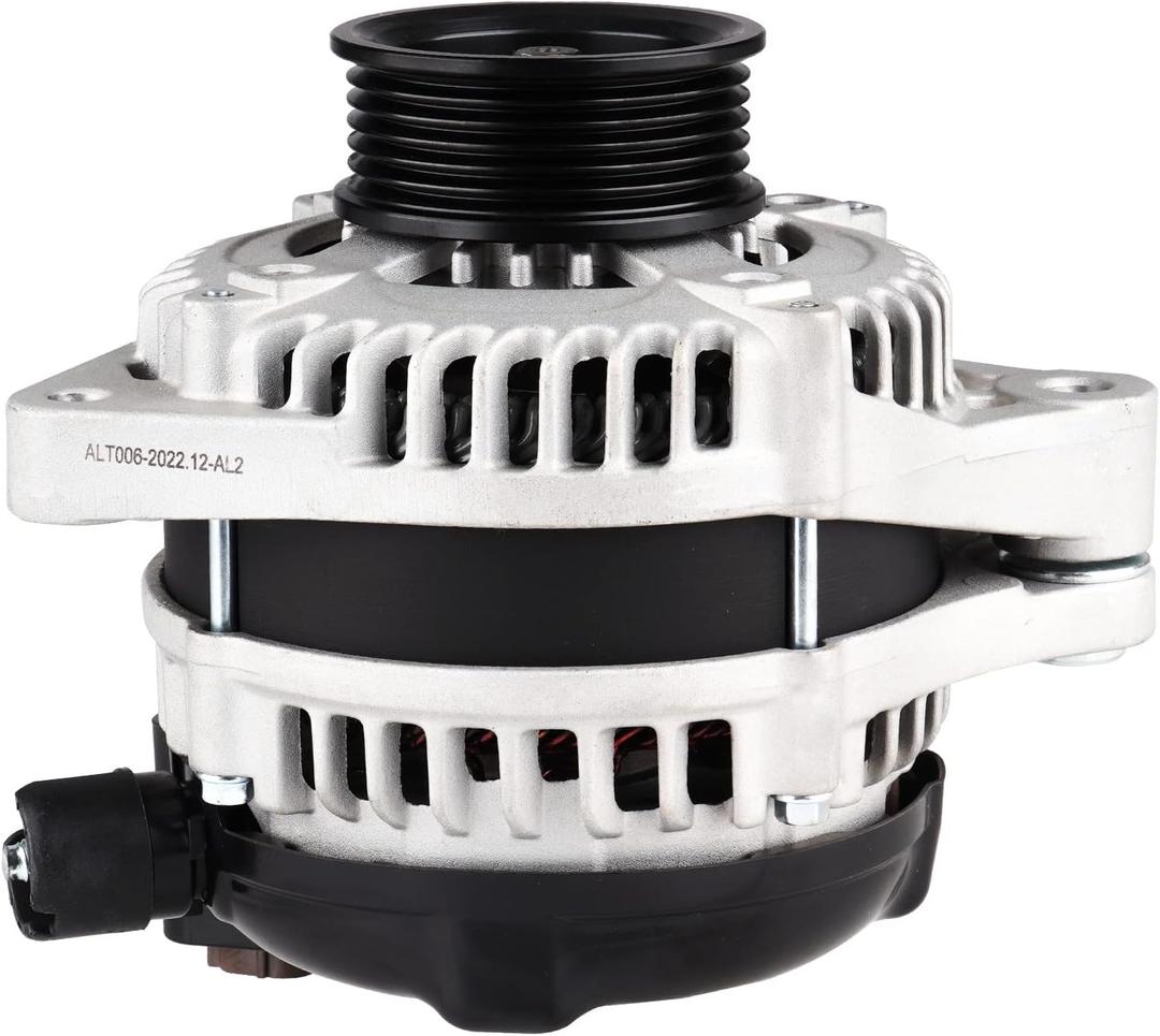 New Alternator for Honda Accord 2008-2012 3.5L V6 (2011-2012 Only for J35Z3 Engine), Accord Crosstour 2010 3.5L, High Output 130AMP 12V S6, 400-52270R, AND0483, 31100-R70-A01, 11392