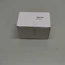 4 Pack Acrylic Qtip Holder Dispenser for Cotton Swabs, Balls, Pads, Floss Picks- Small Clear Plastic Canister Apothecary Jar Set, Bathroom Essentials Accessories Decor, Vanity Makeup Storage Organizer