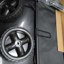 GreenSweep V2 | Artificial Grass Electric Sweeper Rake Vacuum 45L Collection Bag, 5 Adjustable Heights, Foldable Handle