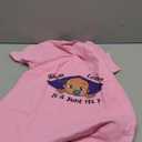 Excuse Me Is It June Yet Pregnancy Baby Announcement T-Shirt, S