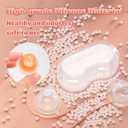 2 x Nipple Suckers for Pressure,Soft Silicone Women Sex Toys for Intense Pressure, Correction, and Stimulation(2 Pairs)