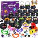 Amazon.com: 256 PCS Halloween Party Favors Bulk for Kids, 32 Pack Prefilled Witch Cauldrons with Halloween Toys, Halloween Goodie Bag Fillers, Halloween Party Supplies, Halloween Miniatures Novelty Toys : Toys & Games