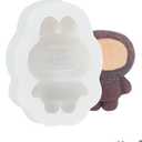 Silicone Chocolate Candy Mold,Siliconeice Cube Tray Mold for Cocktails,Silicone Molds for Chocolate Resin Food Crafts Soap