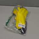 Bodyguard Inverted Umbrella - Large Windproof for Rain & Sun, Compact Reverse With Reflective Stripe, Teflon-Coated for Women Men, Travel Folding With Cover Bag (46 IN, Yellow)