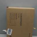 Side Table with Charging Station, Tall End Tables Living Room, 30 Inch Skinny Night Stand with Storage, Small Bedside Tables for Bedroom, Office, Dorm, Hallway, Rustic Brown