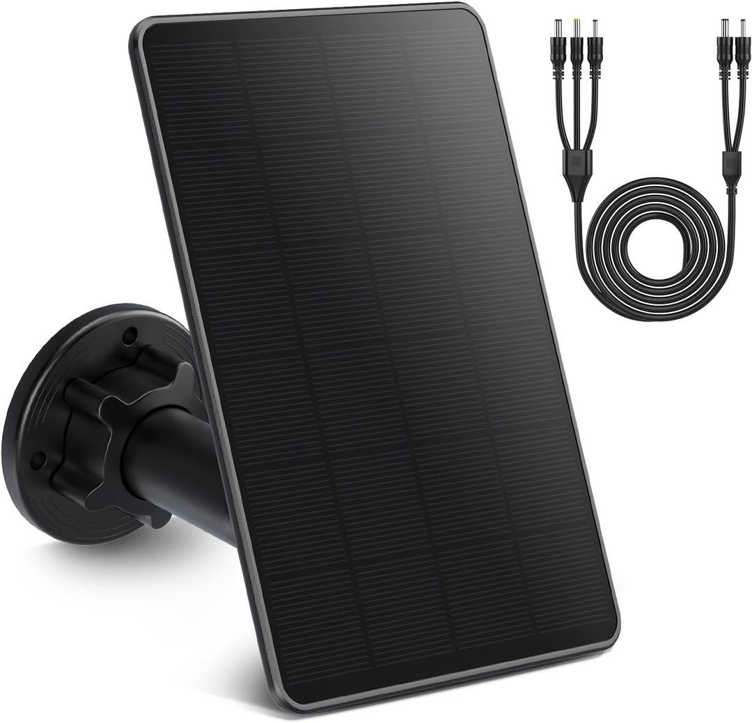 Trail Camera Solar Panel 12V/6V, Built-in 6000mAh Battery IP66 Waterproof, 3W Solar Panel for Cellular Trail Cameras X, X Pro, Pro 3.0, X Gen 2.0 3.0, XB, SK and LM2, Link-Micro-LTE,Flex Series