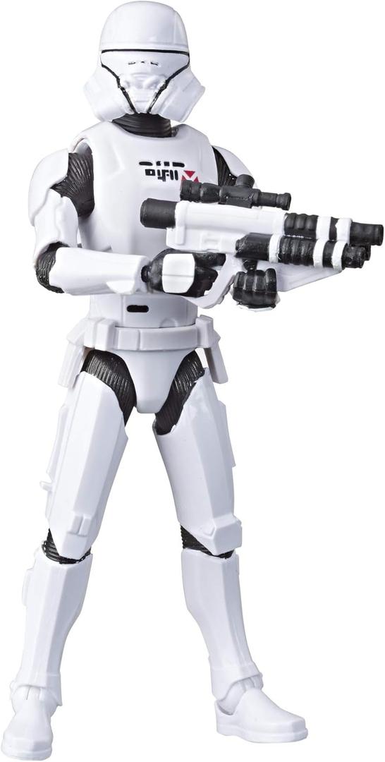 STAR WARS Galaxy of Adventures The Rise of Skywalker Jet Trooper 5'-Scale Action Figure Toy with Fun Blaster Action Movement