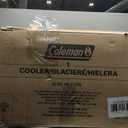 Coleman Classic Series Insulated Portable Rolling Cooler with Wheels, Leak-Resistant Outdoor Hard Cooler Keeps Ice up to 5 Days, 62-Quart