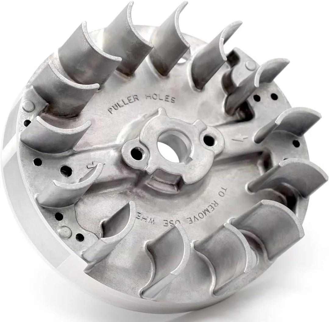 590544 Flywheel Lawn Mower Replacement Parts, compatible with Briggs & Stratton Small Engine Model 08P502 093J02 09P602 09P702 Series Engine Replacement of the Original Flywheel