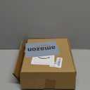 White Lamp Shade, Small Drum Lampshade 8.7" Top x 8.7" Bottom x 8.8" High (Spider), Replacement Lamp Shade Natural Linen Hand Crafted for Table Lamps Floor Lamps Chandelier Lamp, Assembly Required