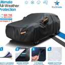 EzyShade 10-Layer SUV Car Cover Waterproof All Weather. See Vehicle Size-Chart for Accurate Fit. Outdoor Full Exterior Covers for Automobiles. Car Tarp Jeep Rav4 CRV. Black, Size S3 