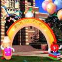 8ft Back to School Inflatable Decoration, Inflatable Arch Decoration, Outdoor Decoration with LED Lights for Yard, Garden, Patio and Lawn