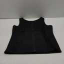 BRABIC Men Sauna Sweat Vest Tank Top Shirt for Weight Loss Waist Trainer Workout (Small, Black Mesh Splicing)