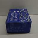 Alomidds Weighted Blanket (60"x80",20lbs Queen Size - Grey), Weighted Blankets for Adults, Breathable Soft and Comfort Minky, Heavy Blanket Microfiber Material with Glass Beads