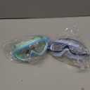 Aegend Swim Goggles for Kids Youth 3-14 - 2 Pack Wide Frame Anti-Fog Anti-UV Clear Vision Goggles for Swimming (Blue & Green)