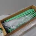 SPACEKEEPER Slim Rolling Storage Cart 4 Tier Bathroom Organizer Utility Cart Mobile Shelving Unit Tower Rack for Kitchen, Laundry Room, Bathroom, Narrow Places, Green