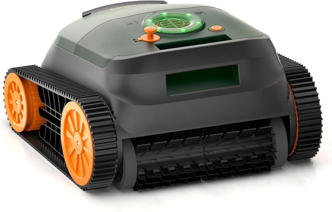 S5 Cordless Pool Vacuum Robot, with 5580 GPH Suction, Smart Navigation, Wall Cleaning, 180 Mins Runtime, Directional Return, Pool Cleaner for Inground and Above Ground Pools up to 3,229 Sq. Ft