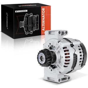 A-Premium Alternator Compatible with Volvo XC60 2010/2013-2014, XC90 2007-2014, S60 2011-2013, XC70 2008-2010/2013-2015, S80 2007-2015, V70 & Land Rover LR2, 12V 150A 18-Groove Decoupler Pulley CCW