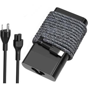 New Slim 65W for HP USB C Laptop Charger for HP Envy X360, Spectre X360, Elitebook x360, Chromebook X360, Elite x2, Envy, ProBook, Spectre, Elitebook, Travel Type C Power Cord Supply