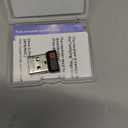 New USB Dongle Unifying Receiver for Mouse and Keyboard Compatible for Any Logitech Product That Display The Unifying Logo (Orange Star, Connects up to 6 Devices)