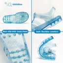 Girls Jelly Sandals Summer Costume Princess Dress Flat Breathable Waterproof Fisherman Gladiator Shoes For Girl Closed Toe Beach Flat-Sandals For Toddler Little Kid Big Kids