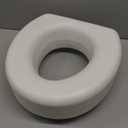 770-610 4 Inch Portable Raised Toilet Seat Riser, Elevated Toilet Seat for Seniors