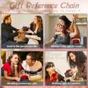 VANGOLD Gifts for Mom,Most Popular Valentine's Day Gifts,Gifts for Girlfriend I Love You Necklace in 100 Languages Gifts for Girlfrien