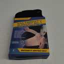 ChongErfei Maternity Belt Pregnancy Belly Band 3 in 1 Maternity Support Belt for Pregnant Back/Pelvic/Hip Pain, Maternity Band Belly Support for Pregnancy (Black, XL:Fit Ab 46"-57.2")