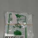 9" Width x 6" Height x 4" Depth Acrylic, Green on White Standard FIRST AID "V" Sign
