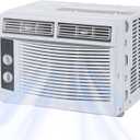 5,000 BTU Smart Window Air Conditioner, 3-in-1 Cool, Dehumidifier & Fan with WiFi, App & Remote Control, 24-Hour Timer, Cools Up to 300 Sq. Ft. – Perfect for Small Bedrooms, Dorms & Home Offices