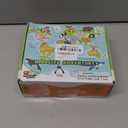 Zippytots 6PCS Safari Animal Figure Toys for Kids 3-5 Realistic Plastic Jungle Animal Figurines African Wildlife Learning Toys for Kids Boys Girls Toddlers