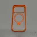 TORRAS Ostand Q3 Spin for iPhone 17 Pro Case, 360 Magnetic Stand, Fit for MagSafe, Camera Control, Built-in Kickstand, 4X Military-Grade Shockproof Slim Phone Case for iPhone 17 Pro, Cosmic Orange