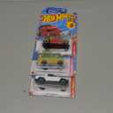Hot Wheels Pack Of 3(GMC Hummer EV,Brick And Motor,Quick Bite)