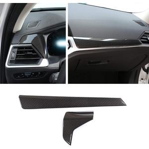 ABS Car Center Console Dashboard Decoration Panel Trim For BMW G20 G28 325li 3 Series 2019 2020 (Carbon Fiber)