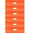 Apple Watch Band - Ocean Band (49mm) - Orange - Extension