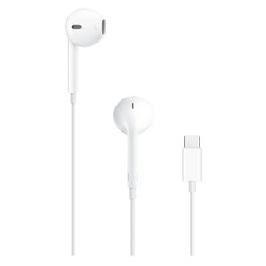 Apple EarPods Headphones with USB-C Plug, Wired Ear Buds with Built-in Remote to Control Music, Phone Calls, and Volume