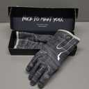 wahoo Liquid Silicone Smoker Oven Gloves, Food-Contact Grade, Heat Resistant Gloves for Cooking, Grilling, Baking, Grey, XL (Gray)