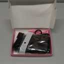 Curly Clip In Hair Extensions, 4PCS 16 Inch Chocolate Brown Extensions Clip Ins Lace Weft Short Curly Invisible Natural Hairpieces for Women