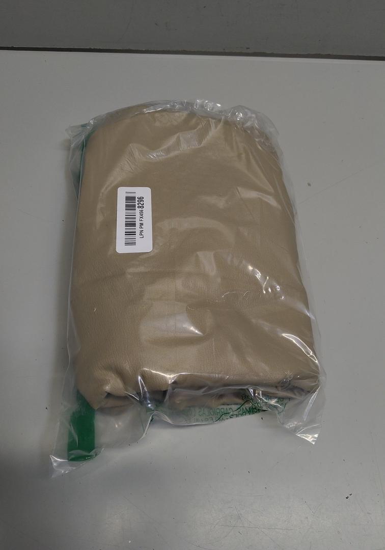 Faux Leather Fabric, 54"x36" Thick Durable Synthetic Upholstery Lychee Texture Leather Vinyl, Soft Smooth Waterproof,Replacement Renovate for Wallets, DIY Projects, Furniture 1 Yard Color: Taupe