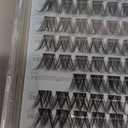 Pawotence Lash Clusters Kit Wispy Lash Extension Kit 8-16mm Natural Cluster Eyelash Extension Kit Individual Lashes 154pcs Eyelash Clusters with Lash Bond and Seal, Lash Tweezers for Self Use