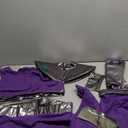 CosFantasy Women's Cosplay Costume Dress Purple Uniform Outfits for Halloween Large