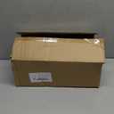 METAPRINT Brown Paper Gift Bags with Handles in Bulk, 100pcs Kraft Paper Bags 8x4.5x10.8 inch, Recyclable Shopping Bags for Retail, Grocery, Party Favors, Wedding