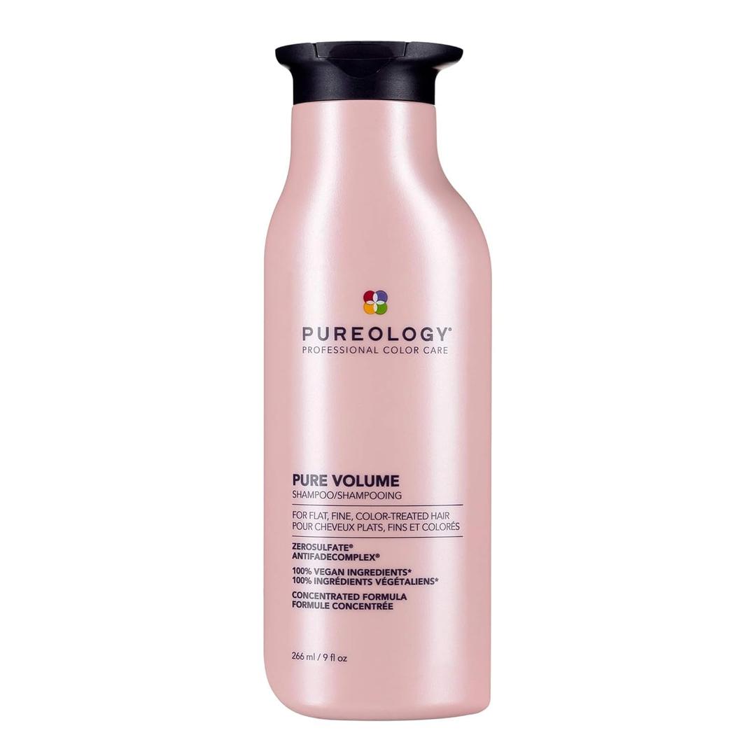 Pureology Pure Volume Shampoo - Enhances Volume and Movement, Lightweight Shampoo for Fine, Flat, Color Treated Hair, Sulfate-Free & Vegan