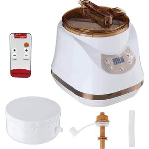 Sauna Steamer Machine for Home Use,Personal Sauna Pod with Fast Heating,Adjustable Steam Settings,Quiet Operation,Ideal for Relaxation,Detox,Skin Care Gift,Fits Most Saunas Tents