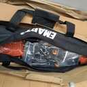 EMART Backdrop Stand, 8.5ft Height 10ft Width Adjustable Photography Background Support Poles with Heavy Duty Flat Base, Photo Metal Steel Pipe and Drape Frame Kit for Parties Birthday Wedding - Black