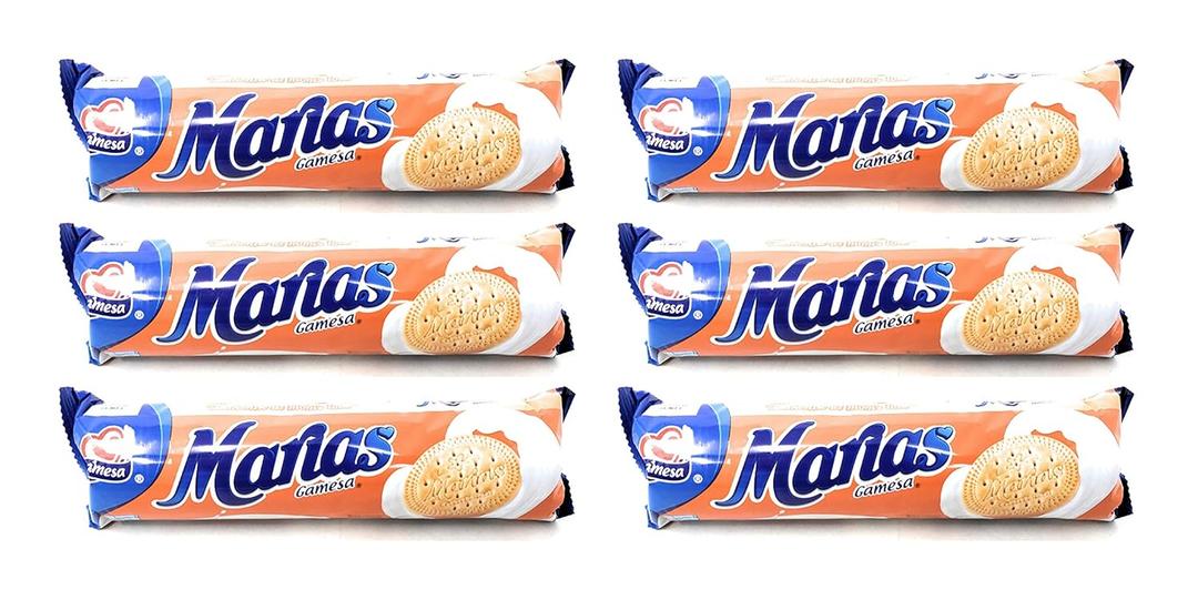 Gamesa Maria Cookies (6 Pack, Total of 29.4oz)