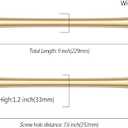 Asidrama 10 Pack 7.5 Inch(192mm) Gold Kitchen Cabinet Handles, Cabinet Pulls Kitchen Cabinet Hardware for Cupboard Drawer Pulls