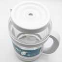 80 oz Water Jug with Time/Ounce Markings - Spill-Proof Straw, Durable Tritan - Big Water Bottle for Daily Hydration - Dishwasher Safe, Clear & Easy to Clean