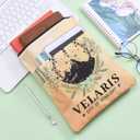 Fantasy Book Cover Markers for Reading, VELARIS Book Sleeve, Dark Fairytale Book Covers, Gifts for Men Women Book Lovers, Readers Sleeve Gift Paperback Book Cover with Zipper (VELARI)