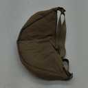 Nylon Crescent Crossbody Bag for Women Purses Trendy Men,Small Travel Sling Bag Hobo (Khaki), S
